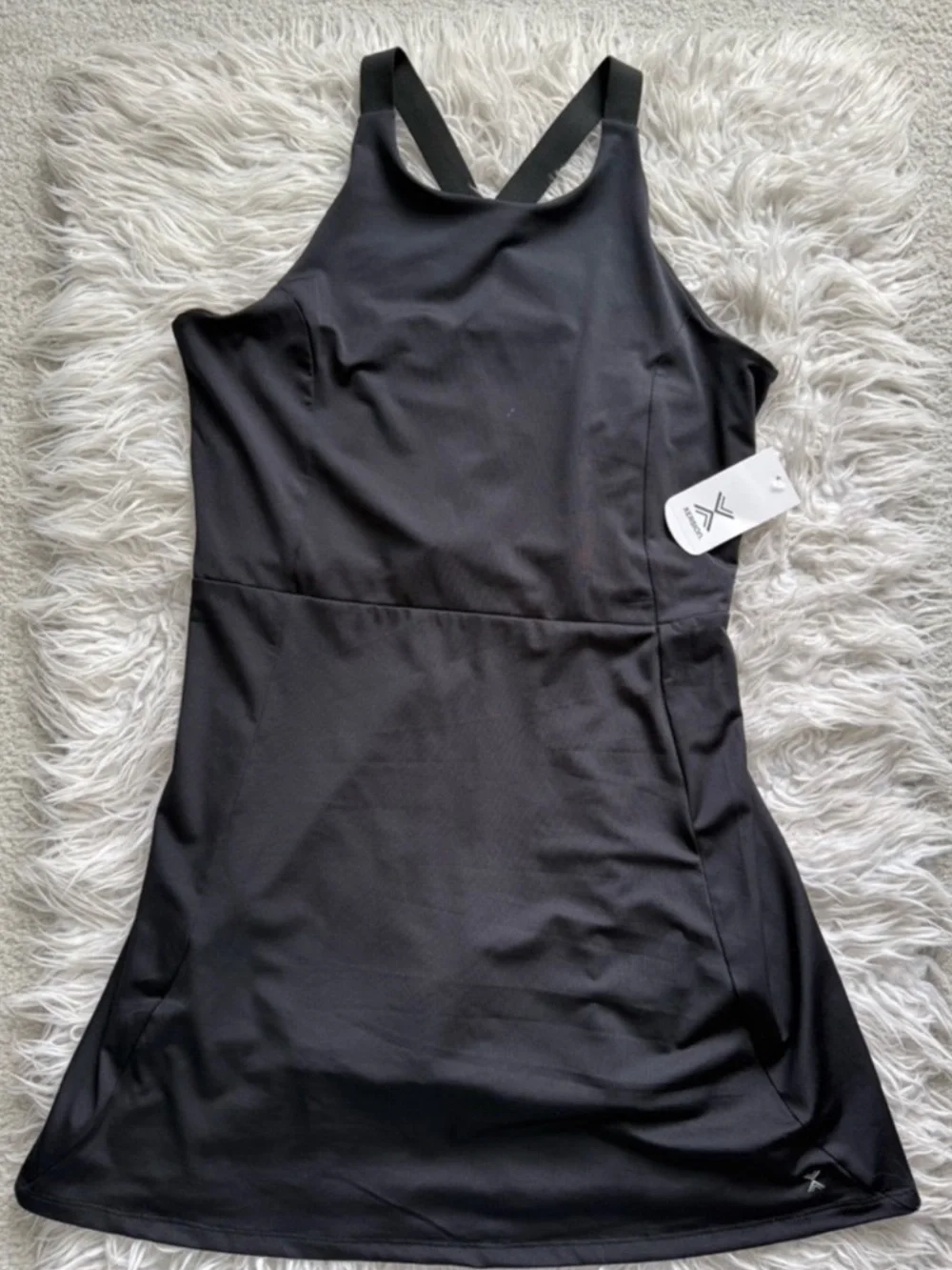 NWT Xersion Black Girl’s Athleisure Dress